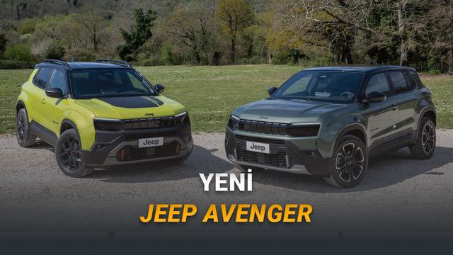 2026 Model Makyajlı Jeep Avenger Tanıtıldı