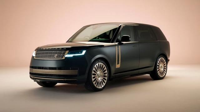 Dünyanın en pahalı Range Rover'ı tanıtıldı! Fiyatı tam 1 milyon sterlin