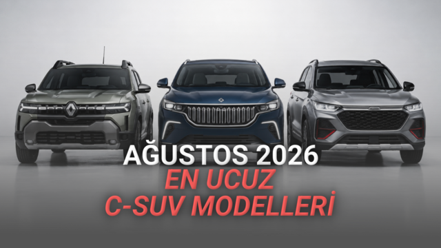 En Ucuz C-SUV'lar - Ağustos 2026