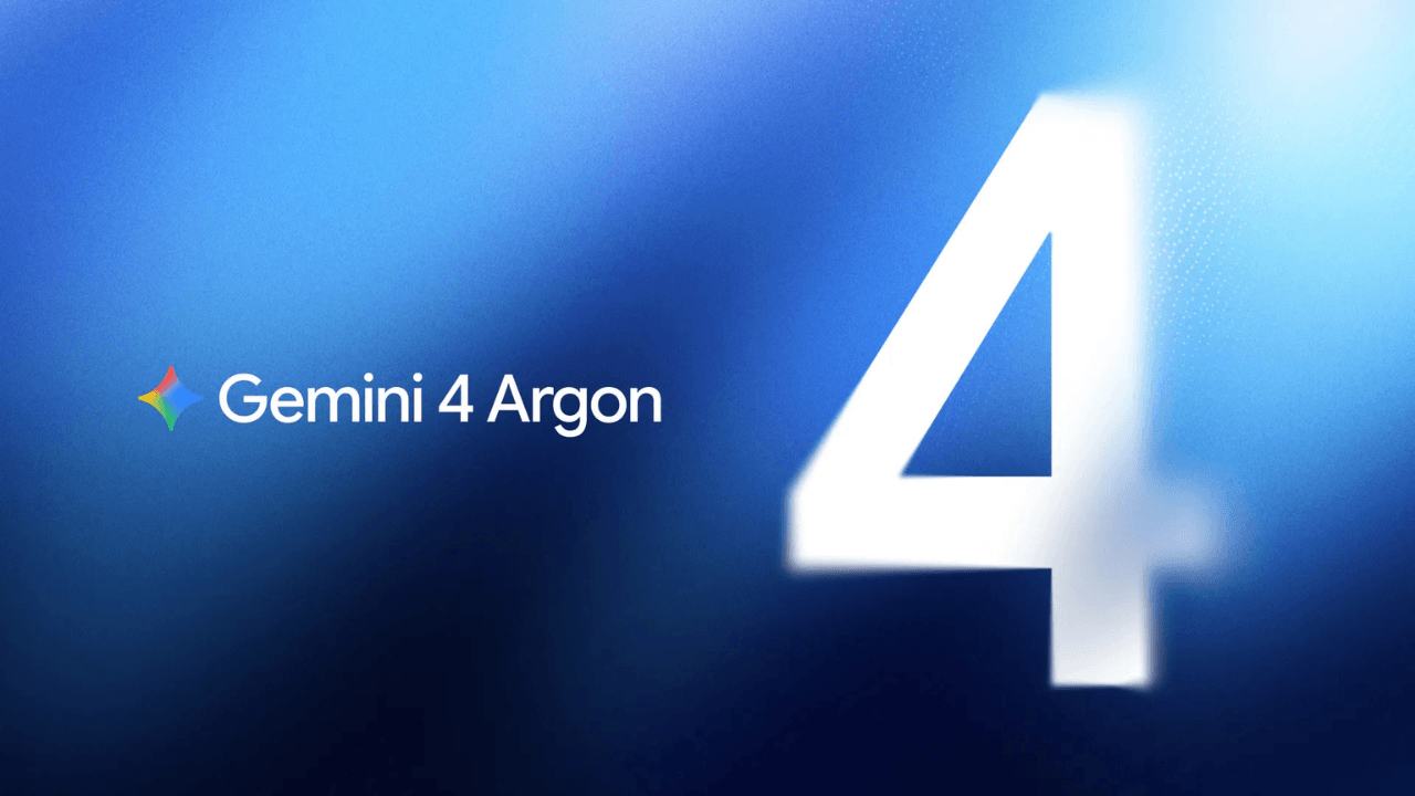 Google, yeni amiral gemisi yapay zeka modeli Gemini 4 Argon'u tanıttı