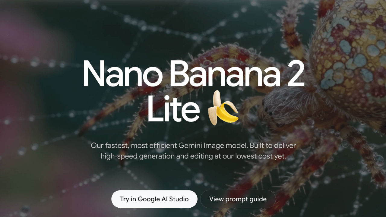 Google'dan hızlı ve düşük maliyetli yeni görsel üretim modeli: Nano Banana 2 Lite