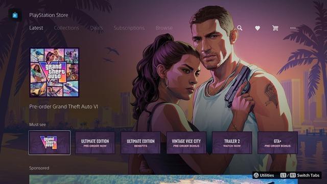GTA 6, PS5'inizi Âdeta İşgal Etti: Arayüzden Mobil Uygulamaya Kadar Her Yer GTA 6 Temasına Bürünmüş Durumda!