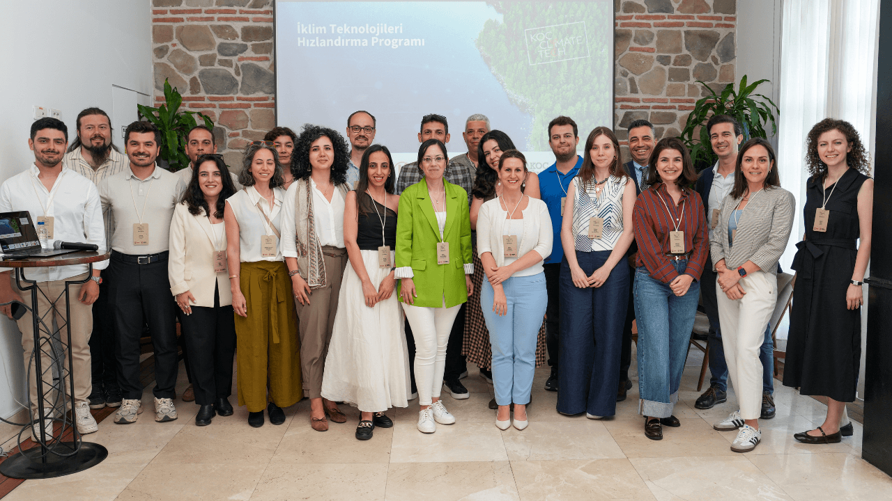 Koç Holding'in İklim Teknolojileri Programı'nın ilk dönemini tamamlayan 4 girişim