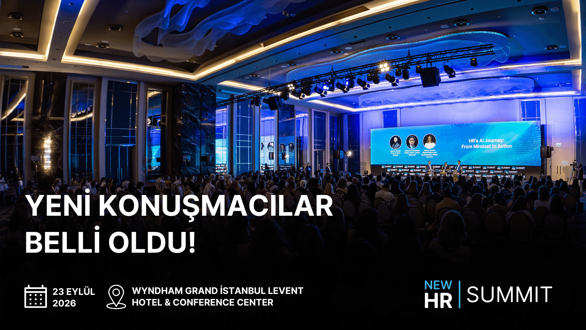 New HR Summit 2026'nın yeni konuşmacıları belli oldu!