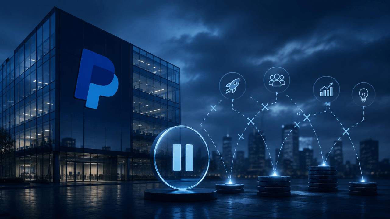 PayPal Ventures yeni yatırımlarını durdurdu