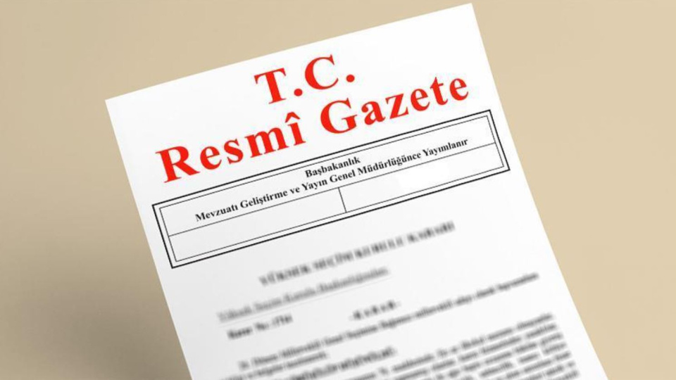 Resmi Gazete'de bugün (09.07.2026)