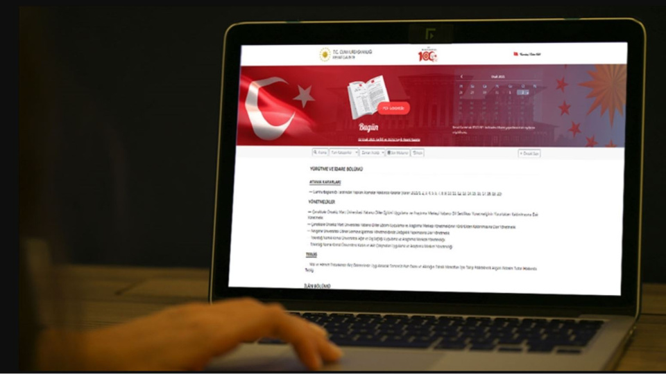 Resmi Gazete'de bugün (19.06.2026)