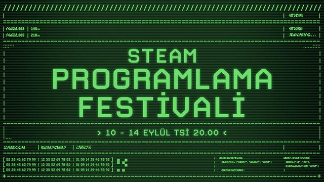 Steam Programlama Festivali Başladı (Güzel İndirimler Var)