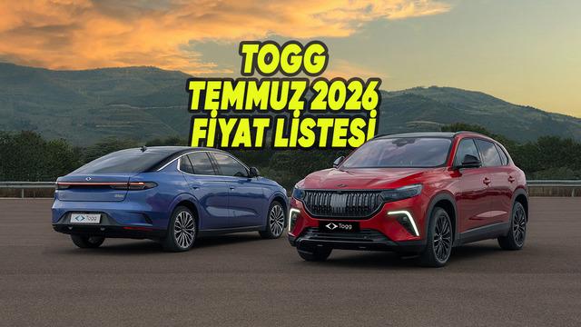 Togg Fiyat Listesi - Temmuz 2026