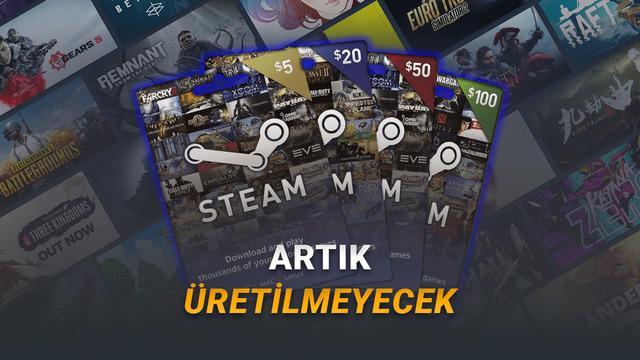 Valve Fiziksel Steam Hediye Kartlarının Üretimini Durdurma Kararı Aldı: Peki Neden?