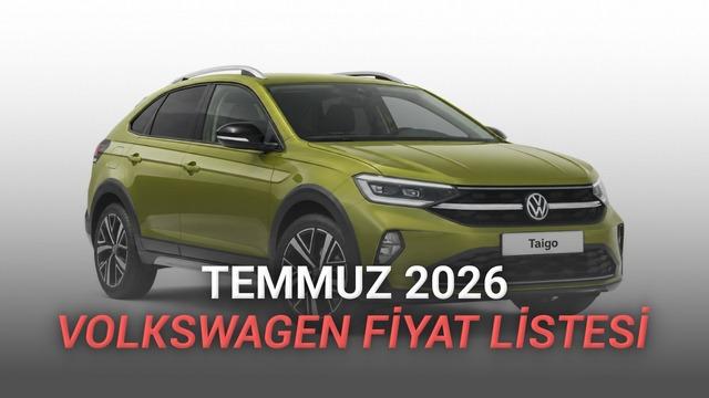 Volkswagen Fiyat Listesi - Temmuz 2026