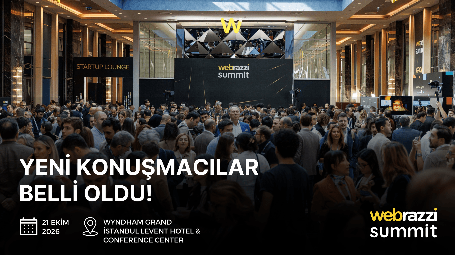 Webrazzi Summit 2026'nın yeni konuşmacıları belli oldu!