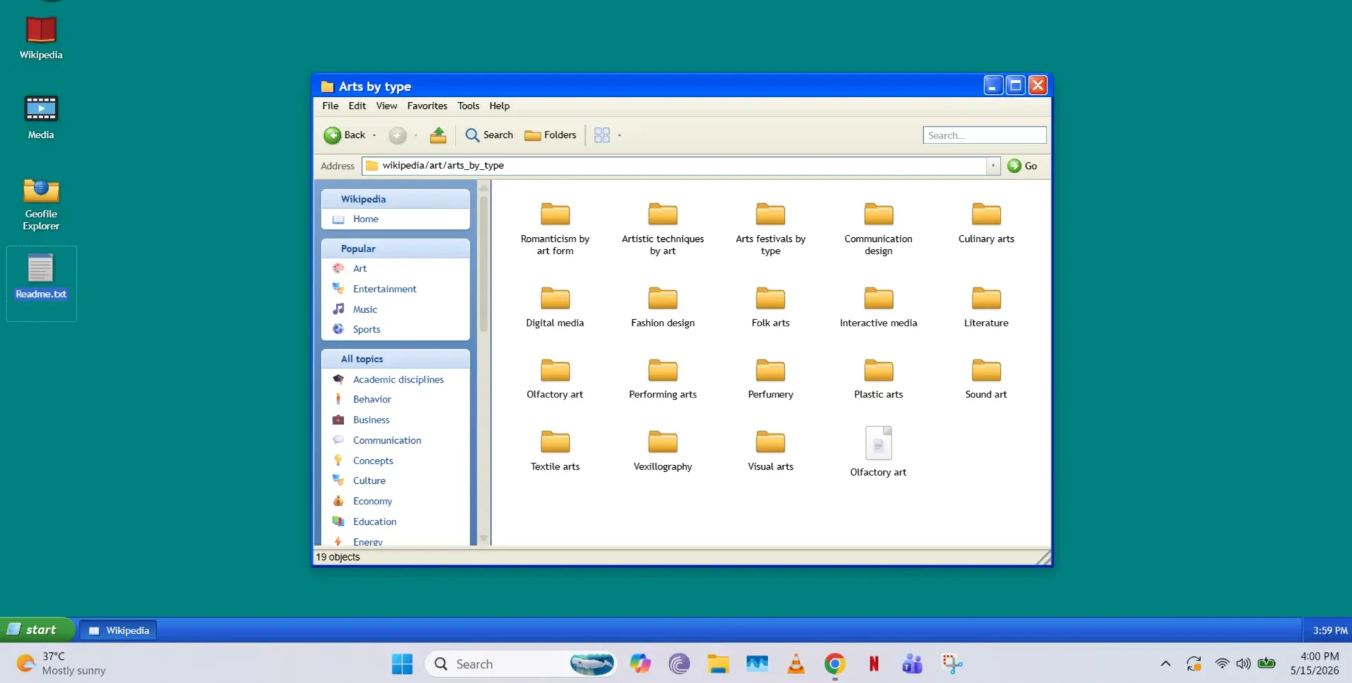 Windows XP ruhu Wikipedia’ya taşındı