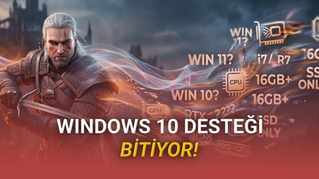 Witcher 3 Sistem Gereksinimleri Değişti