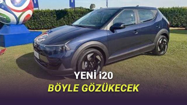 Yeni Hyundai i20'nin Tasarımı Baştan Aşağı Ortaya Çıktı
